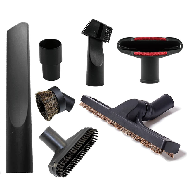 Cheaper Vacuum Attachments Replacement 32mm & 35mm Brush Nozzle Crevice Tool Hardwood Floor Brush Vacuum Cleaner Spare Parts