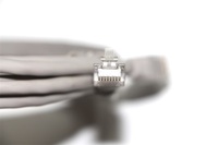 Cable Ethernet CAT5E de la Marca XXD en Existencia, 26AWG, Color Blanco, 1M, Cables de Conexión RJ45, UTP, Cobre, PVC, Red, 8 Conductores