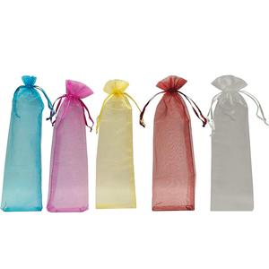 Sacchetti Regalo in <span class=keywords><strong>Organza</strong></span> con Coulisse, Custodie Pieghevoli in <span class=keywords><strong>Organza</strong></span> per Ventagli, Confezioni Regalo per Ventagli - Product Image 4