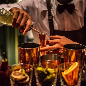 17-Piece Đồng di động thanh công cụ thiết lập thực tế bartender Kit túi cho các bên cắm trại chuyến đi bền Polyester dây đeo vai - Product Image 2