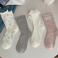 Chaussettes tricotées confortables et respirantes pour femmes, idéales pour le quotidien – Vente en gros directe usine