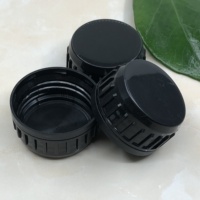 Capuchon en plastique à faible quantité minimale de commande 40mm inviolable taille nervurée pour ouvrir facilement le bouchon P:E couvercles 1L 4L bouchons d'huile de moto