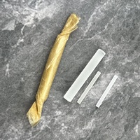 Lentille convexe en saphir pour endoscope, sur mesure, OEM, 2,78*26,39 mm, avec revêtement antireflet, haute transparence, autoclavable, vente en gros