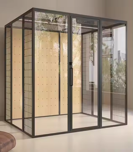 Casa de Aluminio <span class=keywords><strong>para</strong></span> <span class=keywords><strong>Gatos</strong></span> de Gran Espacio, Villa de Lujo <span class=keywords><strong>para</strong></span> <span class=keywords><strong>Gatos</strong></span>, Jaula de Múltiples Niveles <span class=keywords><strong>para</strong></span> Mascotas, Interior y Exterior, Villa <span class=keywords><strong>para</strong></span> Mascotas, Vivienda Confortable - Product Image 4