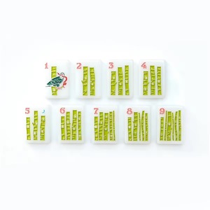 Set Mahjong di Lusso Moderno Automatico con Tema Fauna Selvatica Montana dell'Alaska, 160 Tessere in Acrilico, Regalo per Amanti della Natura, Pesci, Corna di Cervo e Grande <span class=keywords><strong>Cielo</strong></span> - Product Image 5