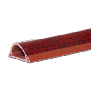 Copertura del cavo del cavo della parete del grano del <span class=keywords><strong>legno</strong></span> del PVC canalina del cablaggio del Pvc canalina del cavo del pavimento dell'arco del Pvc - Product Image 4