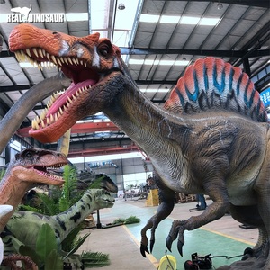 Nouveau modèle animatronique Spinosaurus grandeur nature en résine et métal pour la vente d'amusement intérieur de parc d'aventure pour enfants - Product Image 2
