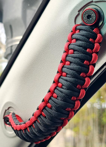 Poignée <span class=keywords><strong>de</strong></span> maintien <span class=keywords><strong>de</strong></span> voiture en polyester, personnalisable avec logo, universelle, pour appui-tête <span class=keywords><strong>de</strong></span> siège arrière, faite à la main, rétractable, en paracorde, pour <span class=keywords><strong>barre</strong></span> anti-roulis - Product Image 3