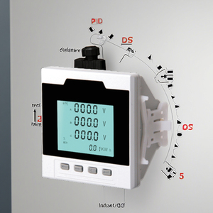 Đông Chất lượng cao EST48-A kỹ thuật số LED hiển thị bảng điều chỉnh <span class=keywords><strong>Meter</strong></span> AC Ampe kế Vôn kế 220V cho ba pha - Product Image 2