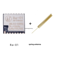 Module de transmission de données RF LoRa SX1278 Ra-01 avec interface SPI 433 MHz, kit de test d'antenne, module émetteur-récepteur