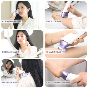 Épilateur professionnel rechargeable pour <span class=keywords><strong>femme</strong></span>, étanche IPX7, avec 36 paires de pinces, épilateur électrique humide/sec pour jambes et corps - Product Image 6