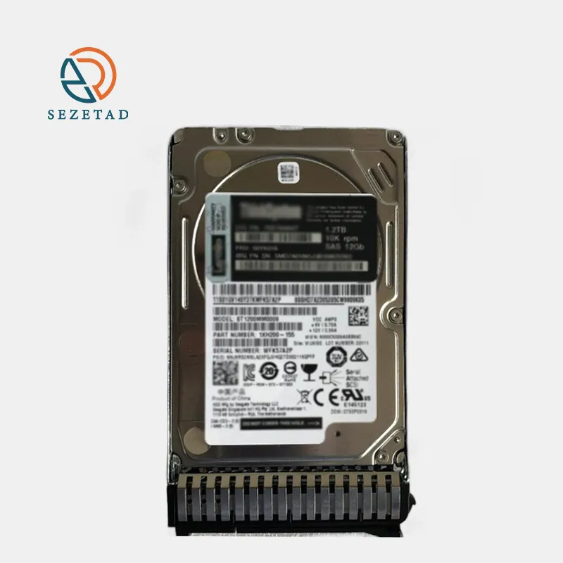 I-B-M 01AC597 1.2TB 10000RPM SAS 12 Gb/s 2.5 인치 서버 엔터프라이즈 하드 드라이브