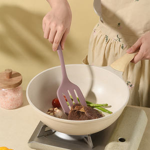 कोरियन सिलिकॉन स्पुटुला 1-टुकड़ा गर्म गुलाबी गुलाबी बेज सफेद प्रकाश हरी हरी रसोई के बर्तन डिशवॉशर सुरक्षित - Product Image 3