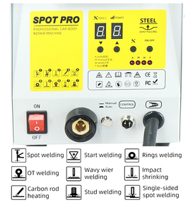 Funisi เครื่องเชื่อม95L จุดรอยบุ๋มแบบพกพาอุปกรณ์ยานพาหนะสำหรับบอดี้ชอป - Product Image 4