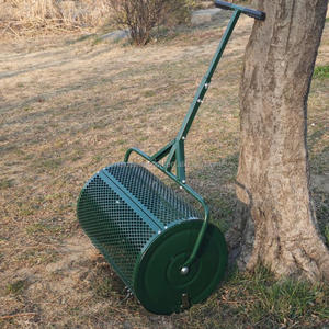 Épandeur à rouleaux de tourbe pour engrais, 24 pouces, pour compost, plantation, semis, pour l'entretien des pelouses et des jardins, engrais agricoles - Product Image 4