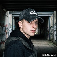 Casquette de baseball unisexe à visière incurvée avec broderie personnalisée style Old English, style Dad Hat, streetwear urbain West Coast, vente en gros, faible MOQ