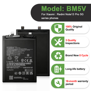 แบตเตอรี่สำรองสำหรับสมาร์ทโฟน <span class=keywords><strong>Xiaomi</strong></span> Redmi รุ่น BM5J BM5Q BM5V BM52 BM53 BM58 BM59 BM69 BN5K BN5U BN5X BN55 BN62 BP4J ขายส่ง - Product Image 2