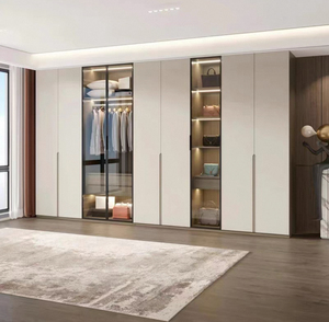 Armadio su Misura <span class=keywords><strong>per</strong></span> Camera da Letto, Stile Moderno, Design Avanzato, Grande Capacità, Personalizzazione Modulare - Product Image 3