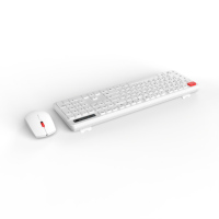 Stokta Mevcut Kablosuz Klavye ve Mouse Seti Renkli Kutuda 2.4G Kablosuz Mouse Klavye Mouse Combo Seti Ayni Gün Teslimat Beyaz