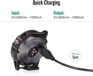 Chargeur USB de remplacement pour <span class=keywords><strong>Garmin</strong></span> Vivosmart 5, <span class=keywords><strong>Garmin</strong></span> <span class=keywords><strong>Vivomove</strong></span> <span class=keywords><strong>3</strong></span>/3S Style Sport, câble de charge USB-C pour montre connectée - Product Image 4