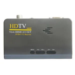 Bộ Chỉnh Tv Dvb-t2 Kỹ Thuật Số 1920X1080, Hộp Chuyển Đổi Màn Hình Lcd Kỹ Thuật Số