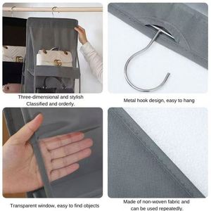 Large Capacity 35*80cm Hanging Storage Bag Organizer Wallets Handbags Foldable Multifunctional Different Specifications Visual - Product Image 6
