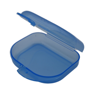 Kleurrijke plastic tandendoos voor beugels, opbergdoos voor orthodontische beugels, transparante kunstgebitdoos, mondplaat, transparante tandheelkundige organizer - Product Image 5