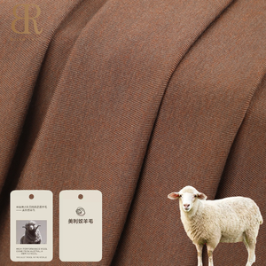 Merino Lã Dupla Face Tecido Biodegradável Antibacteriano Umidade Wicking Máquina Lavável Lã Tee Underwear - Product Image 1