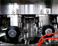Machine de mise en conserve automatique pour petits animaux pour café/thé/jus/eau, baril en verre/plastique de 200 ml, pompe à engrenages, moteur - Emballage de boissons