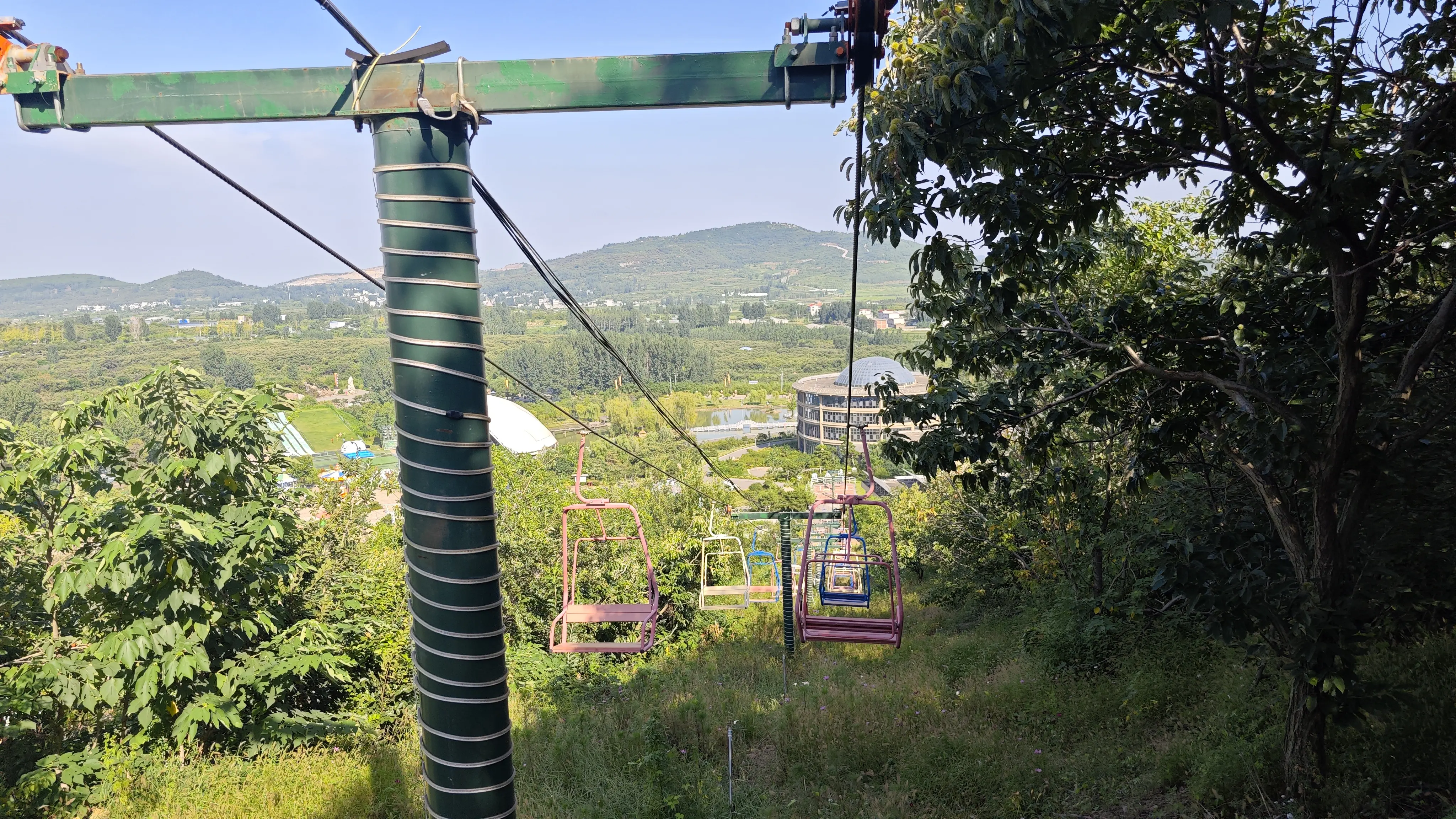 Outdoor facilities ropeway Passenger cable car Accommodate 2 people swing cable car