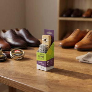 Brosse à chaussures COLOLITE Premium en bois souple avec poignée antidérapante et boucle de suspension - Product Image 2