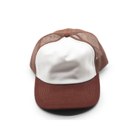 Casquette de camionneur avec logo personnalisé, casquette de baseball classique à visière plate en maille, casquette à 5 panneaux, casquettes de camionneur pour homme