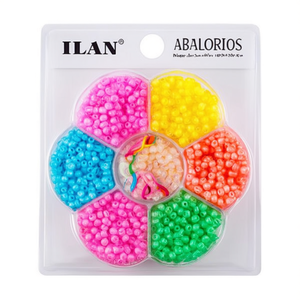 Set di perline ILAN 10x10cm, kit creativo colorato per la creazione di gioielli - Product Image 1