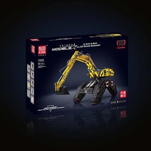 MOULD <span class=keywords><strong>KING</strong></span> 17018 Camion excavateur motorisé Jouets APP RC Ensemble de blocs Excavateur tout-terrain 2237PCS Briques Cadeaux de Noël pour garçons - Product Image 6