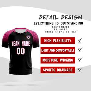 ชุดฝึกซ้อมฟุตบอลคลาสสิกสีดำแบบกำหนดเองสำหรับผู้ใหญ่/เด็ก - Product Image 5