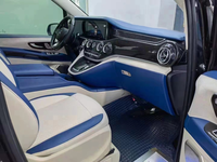 Kits d'Habitacle en Cuir Luxe Style Mercedes Maybach pour Tableau de Bord et Console Centrale de Mercedes Classe V Vito Design Affaires