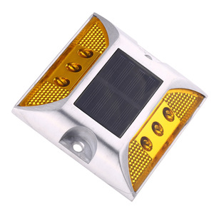 <span class=keywords><strong>Highway</strong></span> Night Flash Solar <span class=keywords><strong>LED</strong></span> <span class=keywords><strong>Road</strong></span> Stud Light Aluminio Ultra Long Endurance Spike Cast Aluminum Spike White <span class=keywords><strong>Reflector</strong></span> - Product Image 5