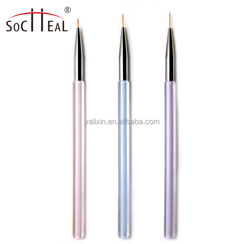 7mm 9mm 11mm liner nail brush set