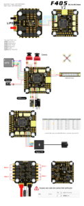 Hoshi <span class=keywords><strong>skystars</strong></span> F405V2 F60 V2 <span class=keywords><strong>F405</strong></span> + F60ควบคุมการบิน ESC flystack FPV โดรนแข่ง Drone VS speedybee สแต็ก RC อุปกรณ์เสริมสำหรับโดรน - Product Image 4