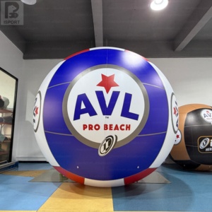 Pallone da Pallavolo Gonfiabile in PVC Resistente, Gigante e Impermeabile per Pubblicità, Fiere e Decorazioni Festive - Product Image 3