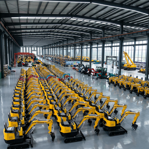 Mini-excavatrice sur chenilles certifiée EPA, 1 tonne, avec moteur et pompe hydraulique, forte puissance de creusement, pour usage domestique et agricole, livraison gratuite - Product Image 4