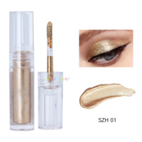 Facile à porter caméléon paillettes fard à paupières lâche duochrome poudre liquide fard à paupières paillettes