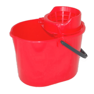 Cubo 12 L Rosso con Scolapiatti per Pulizia e Lavaggio Pavimenti - Product Image 2