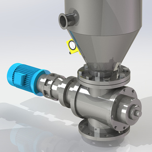 Công suất cao cho hạt & xử lý hóa chất 304/316L thép không gỉ băng tải chân không cho xử lý vật liệu bột nông nghiệp - Product Image 6