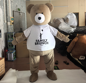 Costume de tête d'ours en peluche géant unisexe <span class=keywords><strong>XXL</strong></span>, haute qualité, personnalisé, pour hommes, femmes et enfants, inspiré des personnages d'anime - Meilleure vente - Product Image 1
