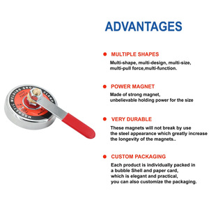 Dispositif de mise à la terre de soudage magnétique puissant avec tige de soudage magnétique Base magnétique de pince de terre 16LBS 65LBSeB <span class=keywords><strong>métal</strong></span> <span class=keywords><strong>gallium</strong></span> - Product Image 6