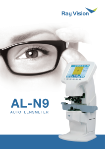 Lentimètre automatique numérique professionnel AL-N9 avec écran TFT LCD de 5,7 pouces pour magasin d'optique et clinique ophtalmique - Product Image 2