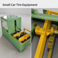 Machine compacte de recyclage de pneus usagés pour petites voitures, équipement de découpe de pneus pour ligne de recyclage des pneus usagés