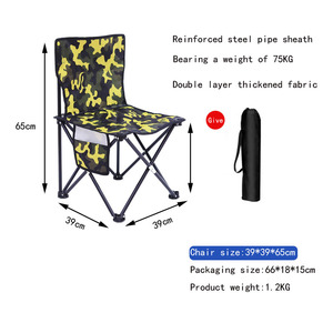 Sillas ligeras para exteriores, silla de pesca plegable, sillas de <span class=keywords><strong>playa</strong></span>, Silla De Pesca Plegable Ligera Al Aire Libre, Silla de <span class=keywords><strong>Playa</strong></span> - Product Image 5