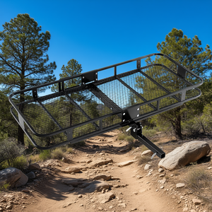 Portapacchi Pieghevole 70 X 30 X 6 Pollici in Acciaio, Capacità 500 Libbre per Avventure all'Aperto - Product Image 2